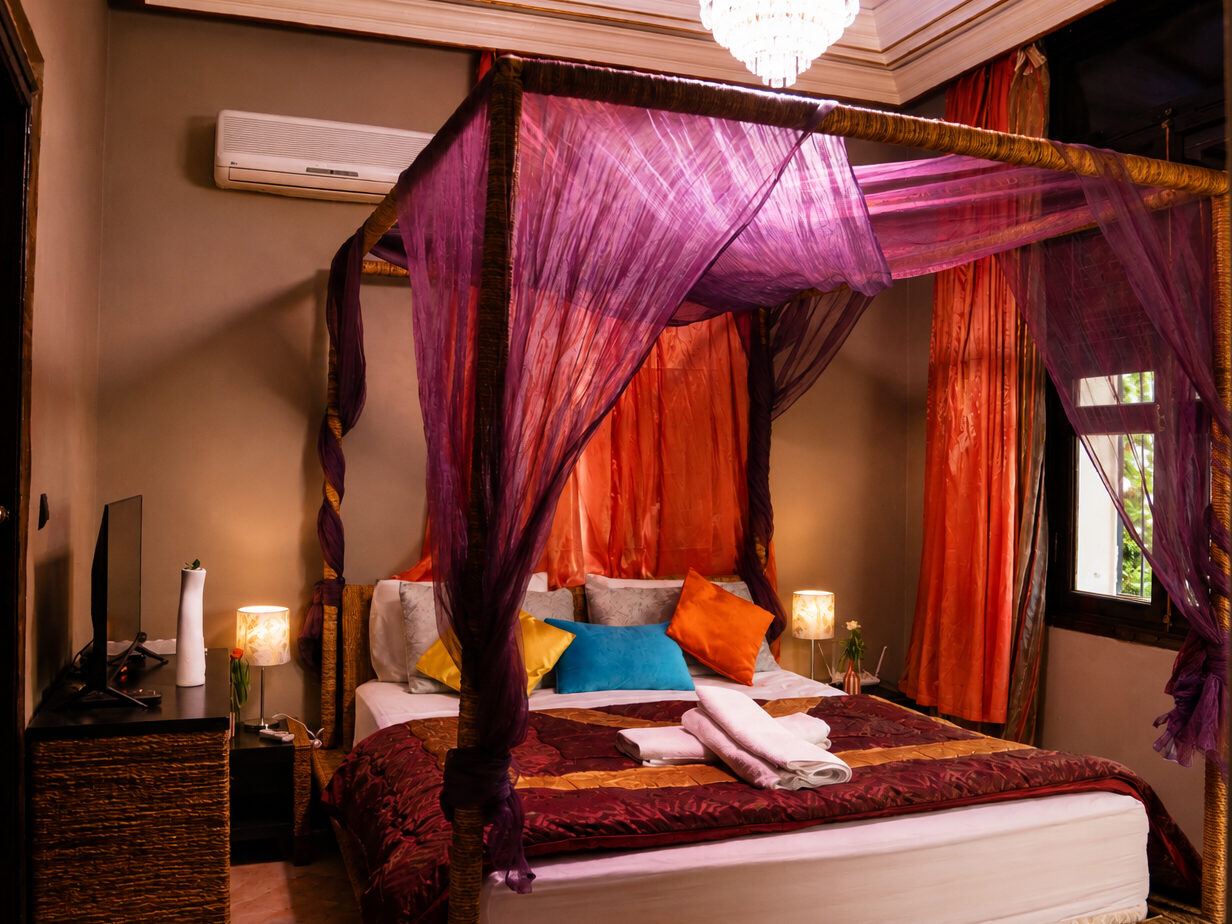 Elegant Gramta House bedroom